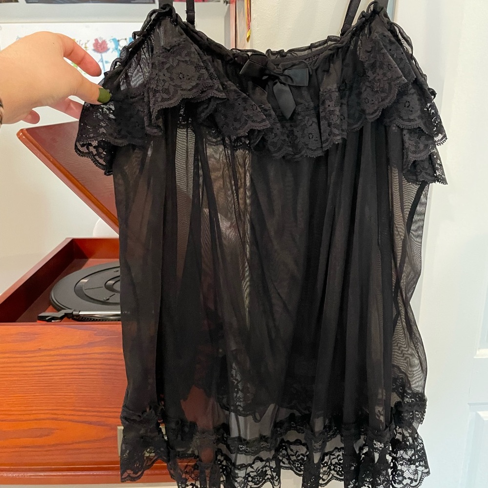 Victoria's secret lace lingerie top